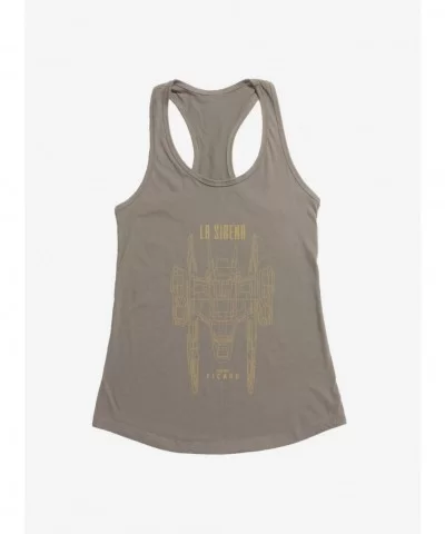 Fashion Star Trek: Picard La Sirena Ship Girls Tank $9.76 Tanks