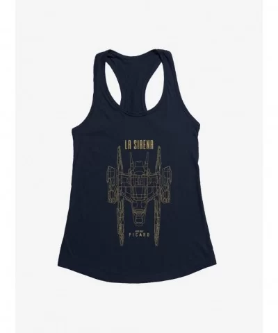 Fashion Star Trek: Picard La Sirena Ship Girls Tank $9.76 Tanks