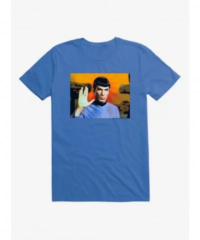 Huge Discount Star Trek Spock Salute T-Shirt $9.56 T-Shirts