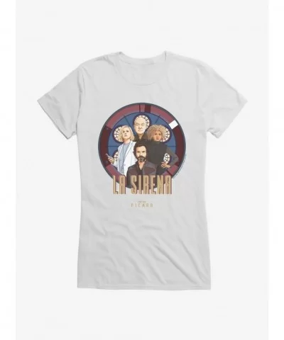High Quality Star Trek: Picard La Sirena Crew Girls T-Shirt $7.57 T-Shirts
