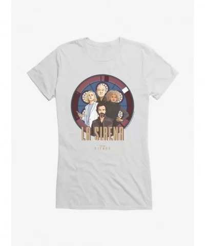 High Quality Star Trek: Picard La Sirena Crew Girls T-Shirt $7.57 T-Shirts