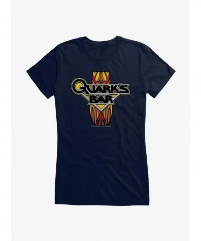 Clearance Star Trek Deep Space 9 Quarks Bar Girls T-Shirt $6.97 T-Shirts