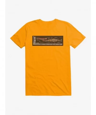 Sale Item Star Trek Enterprise NX01 Side Blueprint T-Shirt $7.27 T-Shirts