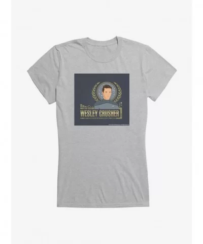 Premium Star Trek TNG Wesley Crusher Girls T-Shirt $8.57 T-Shirts