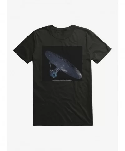 Big Sale Star Trek STB Enterprise Tilt T-Shirt $8.41 T-Shirts