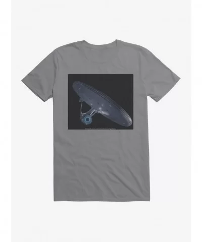 Big Sale Star Trek STB Enterprise Tilt T-Shirt $8.41 T-Shirts