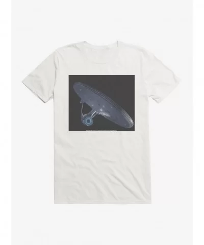 Big Sale Star Trek STB Enterprise Tilt T-Shirt $8.41 T-Shirts