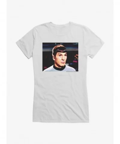 Exclusive Star Trek Spock Scene Girls T-Shirt $9.16 T-Shirts