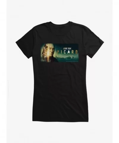 Sale Item Star Trek: Picard Poster Girls T-Shirt $7.17 T-Shirts