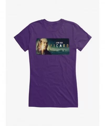 Sale Item Star Trek: Picard Poster Girls T-Shirt $7.17 T-Shirts
