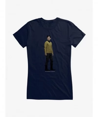 Exclusive Price Star Trek XII Hikaru Sulu Girls T-Shirt $7.37 T-Shirts