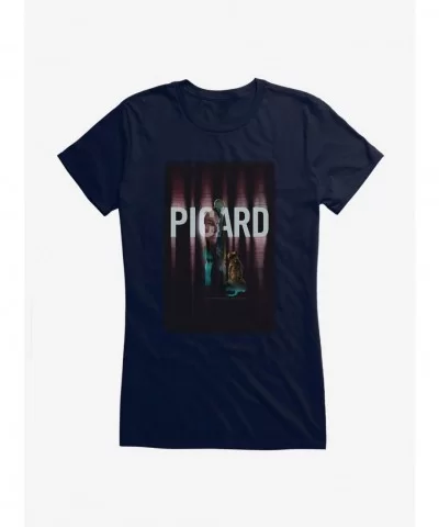 Wholesale Star Trek: Picard Picard And Number One Girls T-Shirt $8.57 T-Shirts