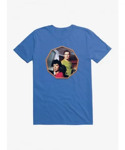 Pre-sale Star Trek The Original Series Kirk And Nyota T-Shirt $6.31 T-Shirts