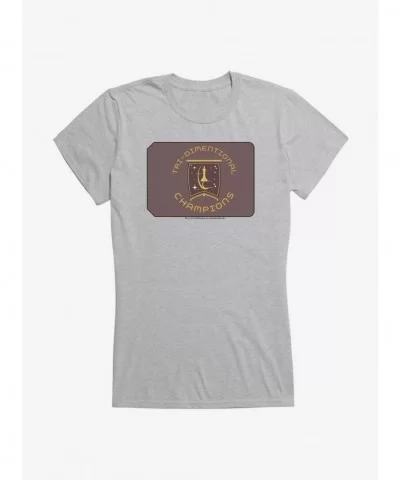 Seasonal Sale Star Trek Starfleet Academy Tri-Dimentional Girls T-Shirt $5.98 T-Shirts