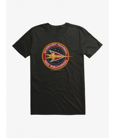 Exclusive Price Star Trek Academy Red Squadron T-Shirt $6.88 T-Shirts