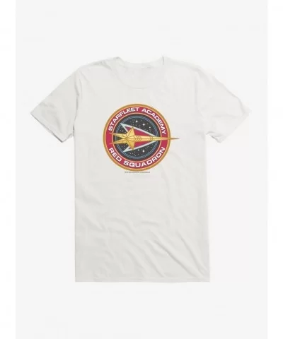 Exclusive Price Star Trek Academy Red Squadron T-Shirt $6.88 T-Shirts