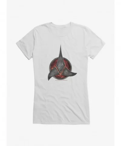 High Quality Star Trek Klingon Logo Girls T-Shirt $9.16 T-Shirts