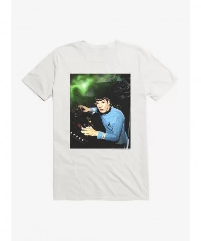 Discount Star Trek Spock Portrait T-Shirt $8.80 T-Shirts