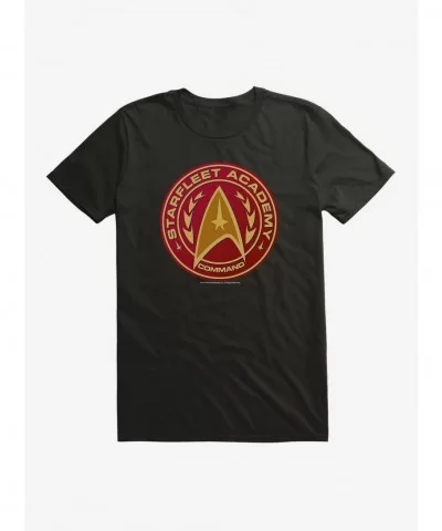 Seasonal Sale Star Trek Academy Logo T-Shirt $8.22 T-Shirts