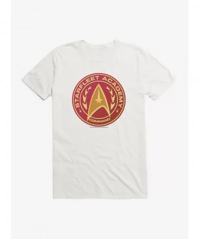 Seasonal Sale Star Trek Academy Logo T-Shirt $8.22 T-Shirts