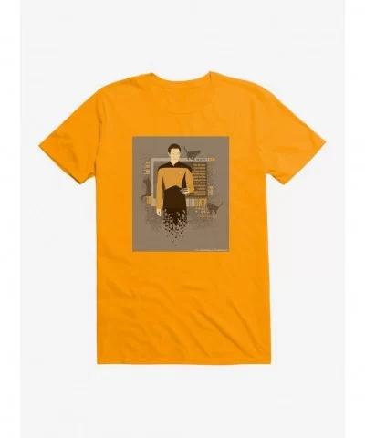 Pre-sale Discount Star Trek TNG Data T-Shirt $6.50 T-Shirts