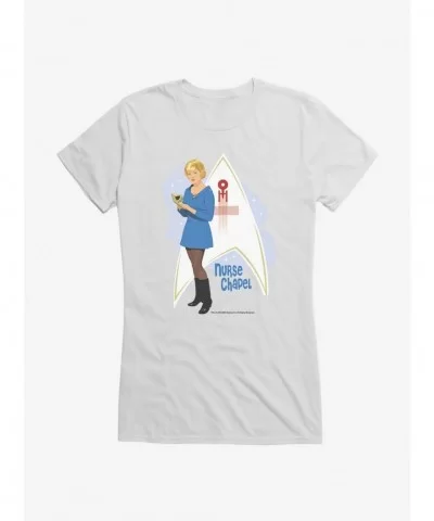 Crazy Deals Star Trek The Women Of Star Trek Nurse Chapel Girls T-Shirt $6.18 T-Shirts