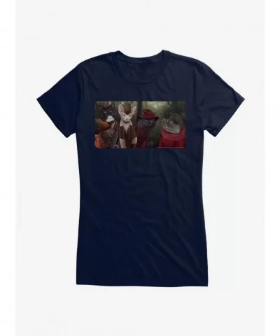 Bestselling Star Trek TNG Cats Mission Crew Girls T-Shirt $7.97 T-Shirts