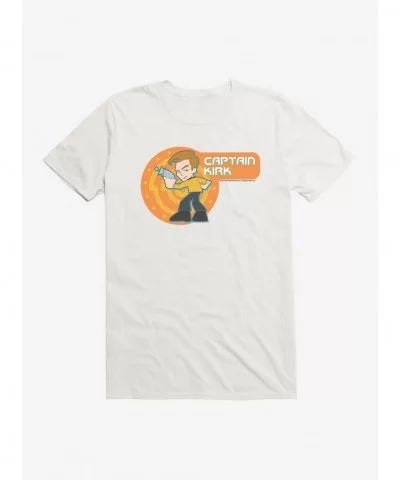 Unique Star Trek Kirk Ray Gun T-Shirt $7.84 T-Shirts
