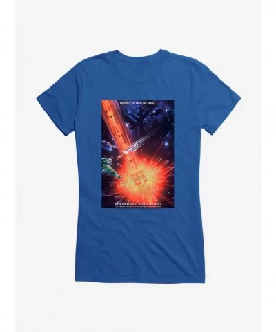 New Arrival Star Trek The Undiscovered Country Girls T-Shirt $9.36 T-Shirts