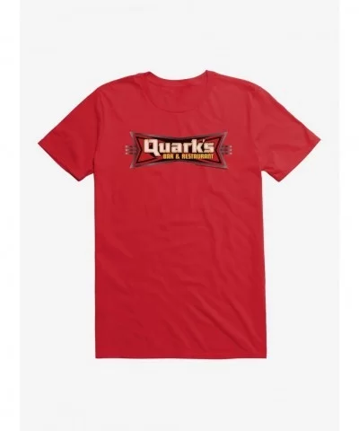Absolute Discount Star Trek Deep Space 9 Quarks Bar And Restaurant T-Shirt $7.65 T-Shirts