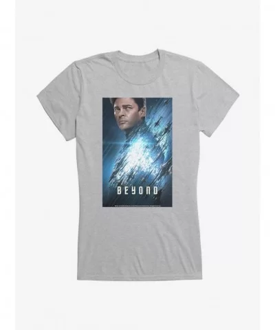 Pre-sale Discount Star Trek Character Images McCoy Beyond Teaser Girls T-Shirt $9.56 T-Shirts