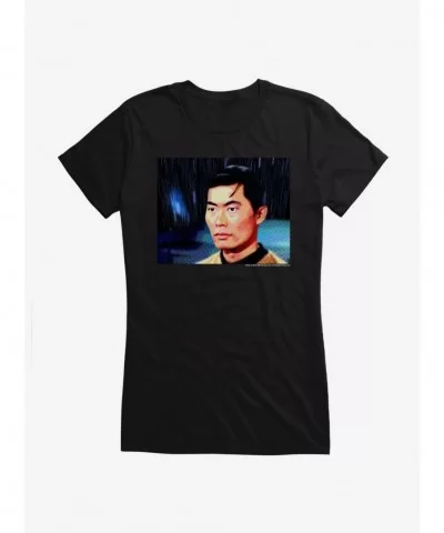 Discount Star Trek Hikaru Sulu Girls T-Shirt $7.97 T-Shirts