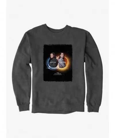 Limited-time Offer Star Trek: Picard The Twins No One Is Safe From The Past Sweatshirt $11.22 Sweatshirts