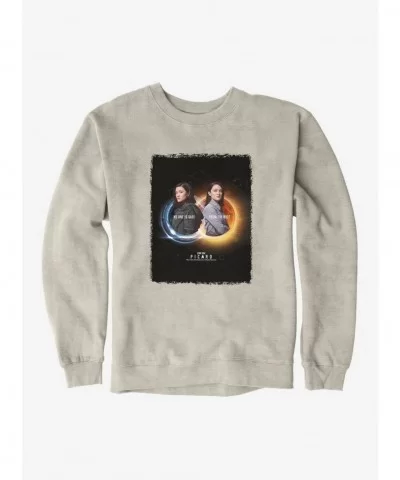 Limited-time Offer Star Trek: Picard The Twins No One Is Safe From The Past Sweatshirt $11.22 Sweatshirts