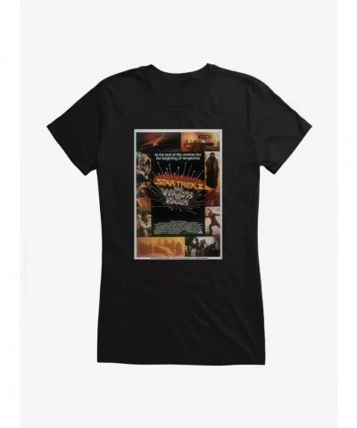 Exclusive Price Star Trek The Wrath Of Khan Girls T-Shirt $7.57 T-Shirts