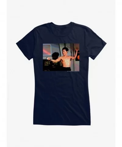 Huge Discount Star Trek Hikaru Action Scene Girls T-Shirt $5.98 T-Shirts