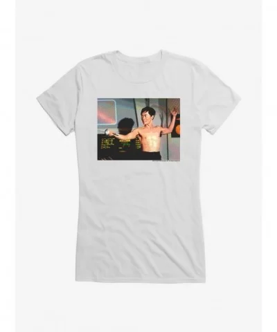 Huge Discount Star Trek Hikaru Action Scene Girls T-Shirt $5.98 T-Shirts