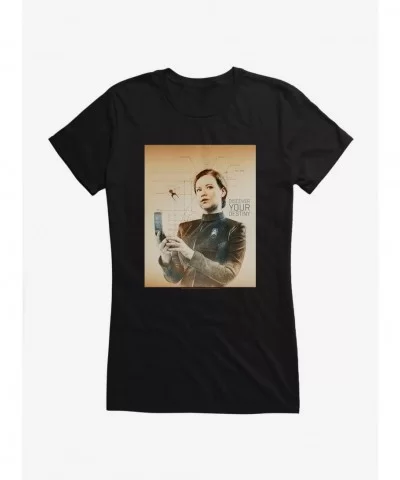 Clearance Star Trek Discovery: Tilly Discover Your Destiny Girls T-Shirt $6.97 T-Shirts