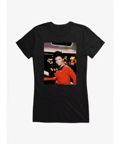 Limited-time Offer Star Trek Nyota Uhura Girls T-Shirt $8.37 T-Shirts
