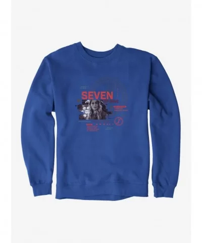 Hot Selling Star Trek: Picard About Seven Of Nine Sweatshirt $11.81 Sweatshirts