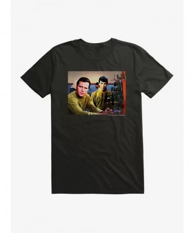 Flash Deal Star Trek Duo Kirk And Spock T-Shirt $9.56 T-Shirts