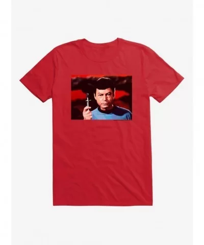 Cheap Sale Star Trek Bones Hypospray T-Shirt $8.80 T-Shirts