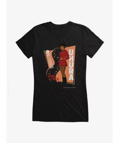 Special Star Trek The Women Of Star Trek Uhura Girls T-Shirt $7.57 T-Shirts