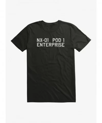 Trend Star Trek Enterprise NX01 Pod T-Shirt $9.56 T-Shirts