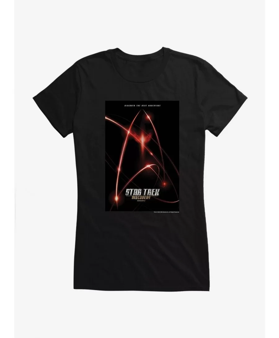 Discount Sale Star Trek: Discovery Season 2 Girls T-Shirt $9.76 T-Shirts