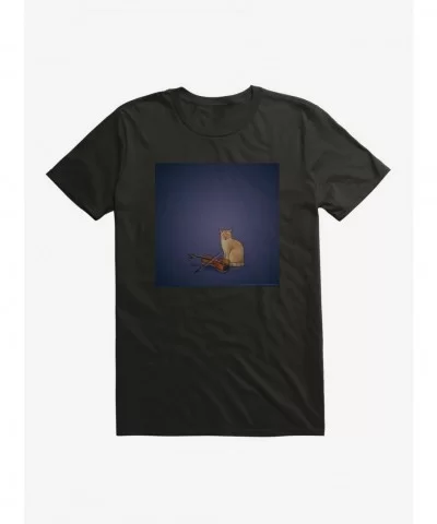 Fashion Star Trek TNG Cats Violin T-Shirt $7.84 T-Shirts