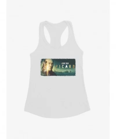 New Arrival Star Trek: Picard Poster Girls Tank $7.97 Tanks