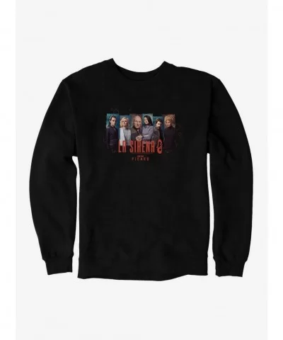 Hot Selling Star Trek: Picard La Sirena Crew Sweatshirt $14.46 Sweatshirts