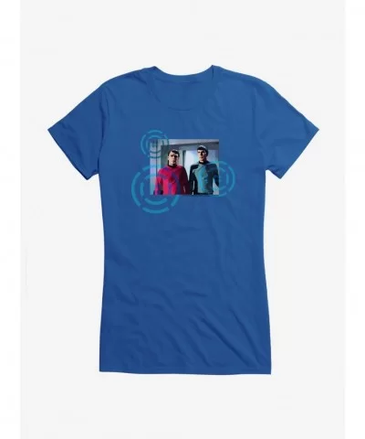 Hot Sale Star Trek Scotty And Spock Girls T-Shirt $6.37 T-Shirts