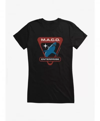 Best Deal Star Trek Enterprise Maco Girls T-Shirt $9.56 T-Shirts